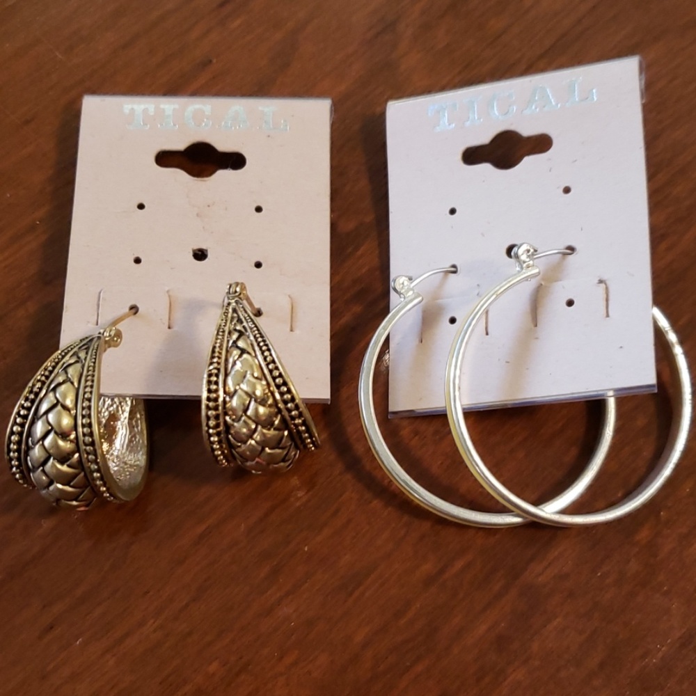 2 TICAL new earrings
